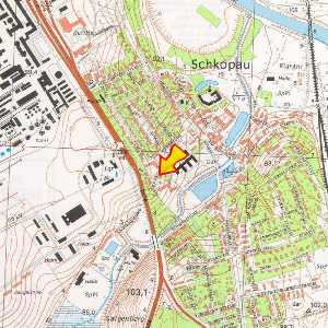 Lageplan Standort Schkopau